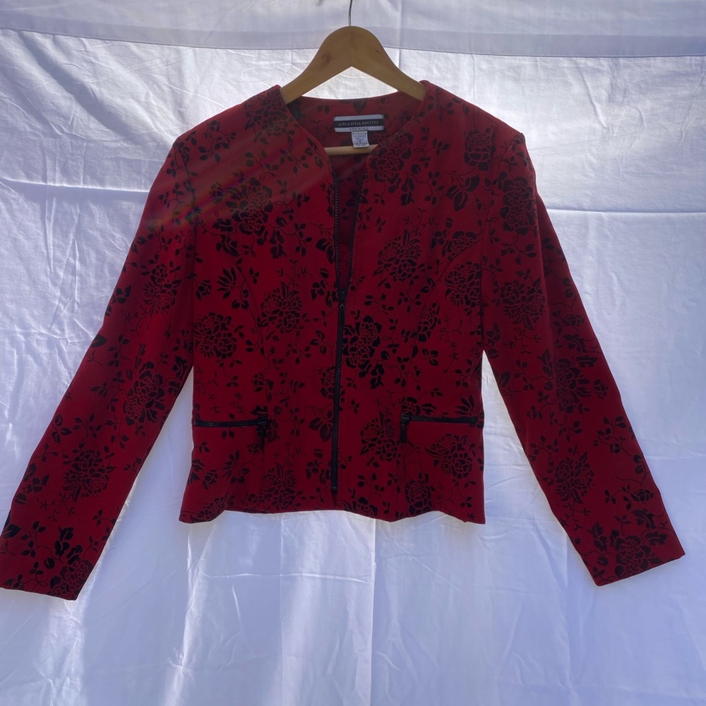 Amanda Smith Light Zip Up Jacket - image 3